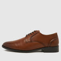 Reilly Leather Lace in Tan