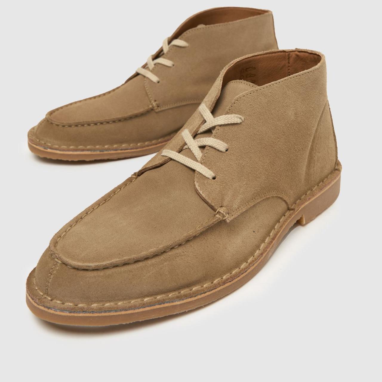 Dexter Suede Apron in Stone