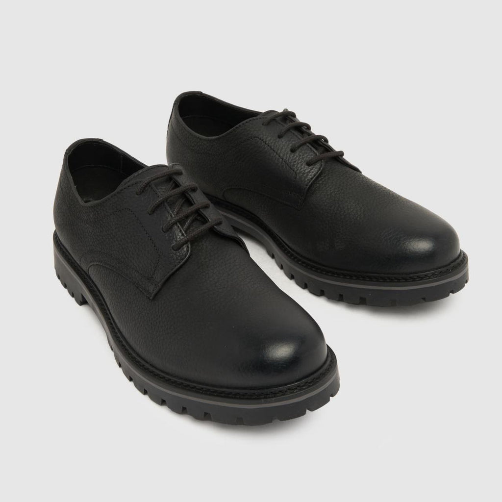 Paxon Leather Lace in Black