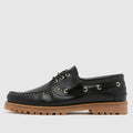 Princeton Leather Boat in Black