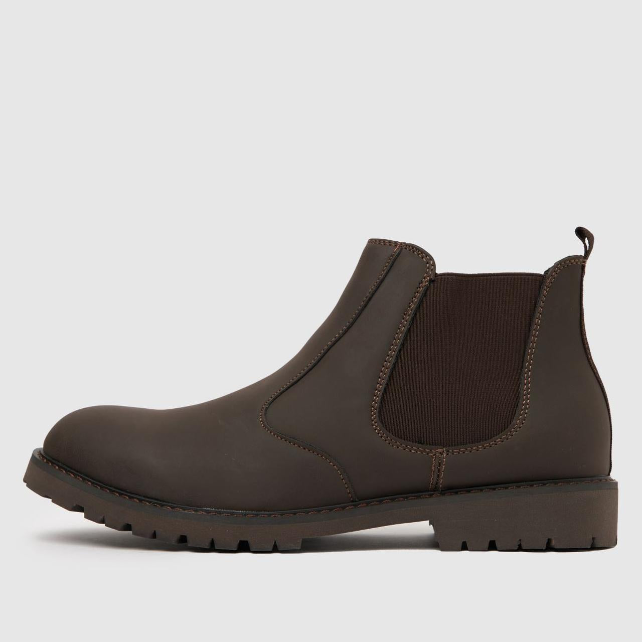 Drake Pu Cleated Chelsea in Brown