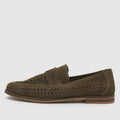 Rohan Woven Loafer in Khaki