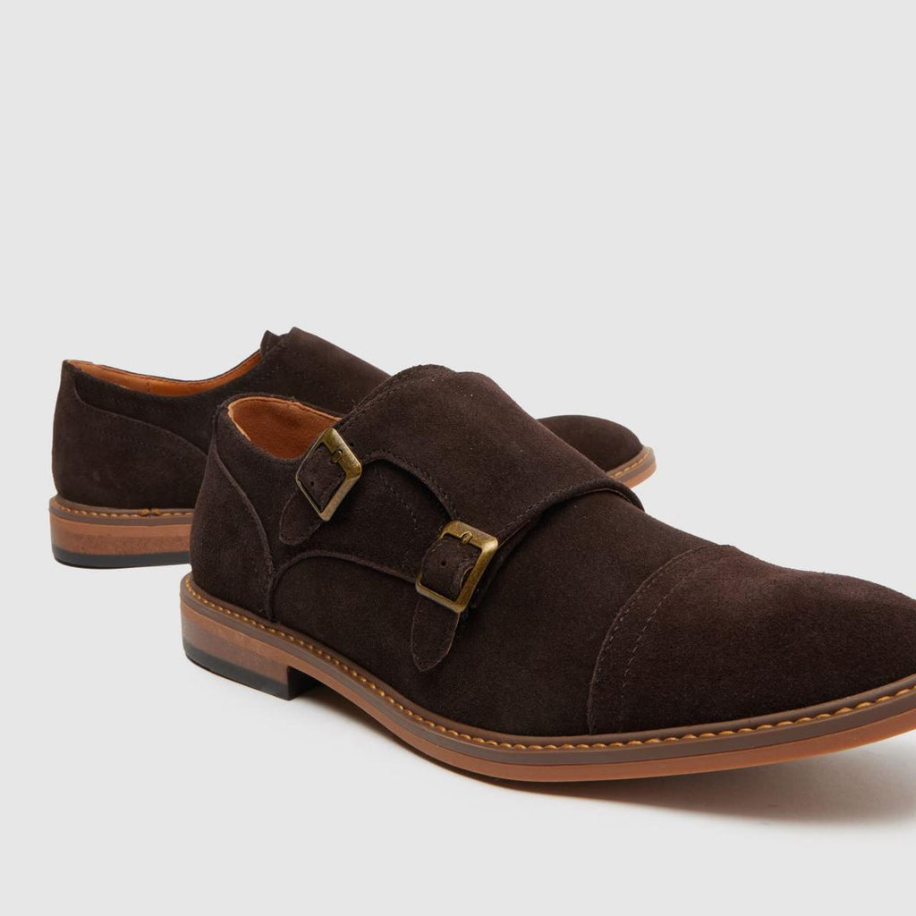 Rio Suede Monk in Brown