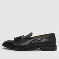 Rory Leather Loafer in Black