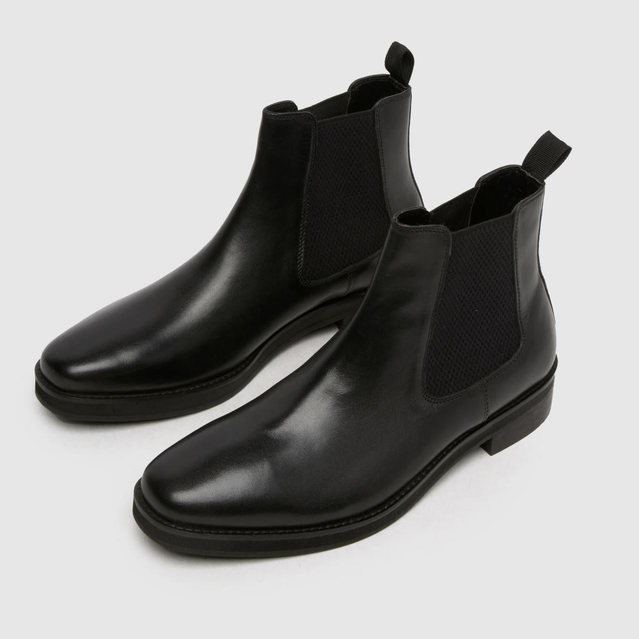 Dom Leather Chelsea in Black