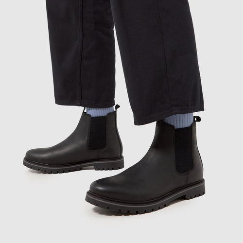 Dawson Leather Chelsea in Black