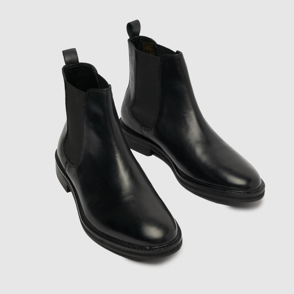 Dante Leather Chelsea in Black