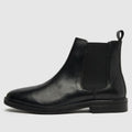 Dante Leather Chelsea in Black
