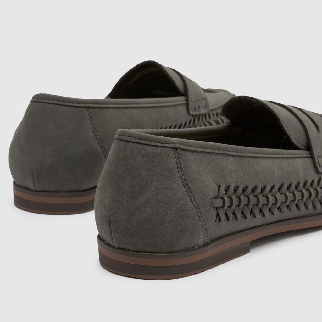 Reem Woven Loafer in Grey