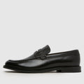 Richard Leather Loafer in Black