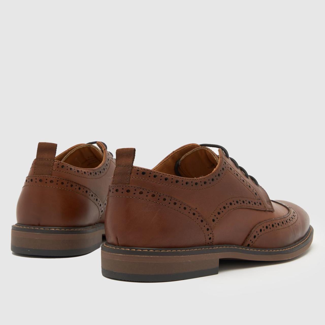 Rafe Leather Brogue in Brown